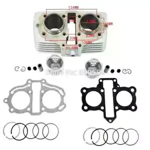 47 ~[giV_[LbgsXgKXPbgLbgZbgz_ CBT150 150CC 47mm parts Air-Cooled Cylinder Kit Piston Gasket kit Sets For Honda CBT150 150CC