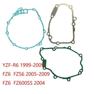 d@IC|vNNP[XNb`KXPbg}n YZF-R6 99-09 FZ6 04-09 Generator oil pump Crankcase Clutch Gasket for Yamaha YZF-R6 99-09 FZ6 04-09