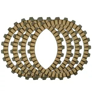 tNVNb`v[g 4  z_ CRF125 CRF 125 CRF125F CRF125FB 2014-2021p 4 pcs Friction Clutch Plates for Honda CRF125 CRF 125 CRF125F CRF125FB 2014-2021