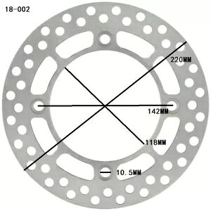 Au[LfBXN[^[XYL DR250 1990-1995 RD250R 1995-2000 DRZ250 01-07 Rear Brake Disc Rotor For SuzukiDR250 1990-1995 RD250R 1995-2000 DRZ250 01-07