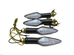 CWP[^ LED V[PV t[ EF[u tZbg 4 SYM }XN 50 p 2000 - 2004 Indicators LED Sequential Flow Wave Full Set 4 For SYM Mask 50 2000 - 2004