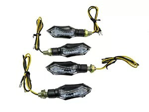 CWP[^ LED V[PV t[ EF[u tZbg 4 }n XJR 1200 1995 - 1998p Indicators LED Sequential Flow Wave Full Set 4 For Yamaha XJR 1200 1995 - 1998