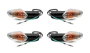 �t�����g�����A�C���W�P�[�^�[ 4 �Z�b�g �z���_ CBF125 2009-2013 �ɓK�� Front & Rear Indicators Complete Set of 4 fits Honda CBF125 2009-2013 �y���s�A���i�z