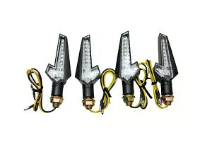 �C���W�P�[�^�[ LED �V�[�P���V���� �E�F�[�u �t���Z�b�g 4 Arctic Cat 700 TBX GT Intl 2012 �p Indicators LED Sequential Wave Full Set 4 For Arctic Cat 700 TBX GT Intl 2012 �y���s�A���i�z