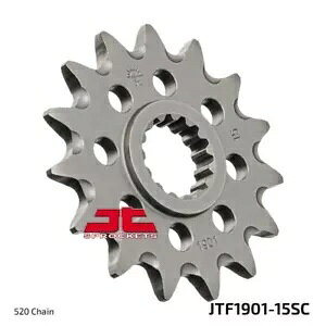 KTM SX-F 350 2011-2023 JT �i�`������ �t�����g �X�v���P�b�g 15T 520 JTF1901.15SC- KTM SX-F 350 2011-2023 JT natural front sprocket 15T 520 JTF1901.15SC- �y���s�A���i�z