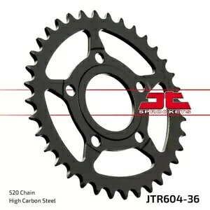 z_ CRM125R 1990-1999 JT i` A XvPbg 36T 520 JTR604.36- Honda CRM 125 R 1990-1999 JT Natural Rear Sprocket 36T 520 JTR604.36-