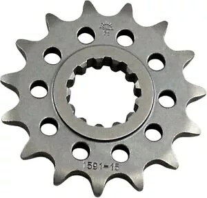 }n YZF-R1 1000 ABS 2015-2022 JT Vo[ tg XvPbg 15T 525 JTF1591.15 Yamaha YZF-R1 1000 ABS 2015-2022 JT Silver Front Sprocket 15T 525 JTF1591.15