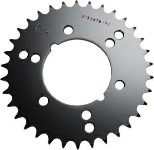 Kawasaki ZX-6 RR 600 2003-2004 JT i` A XvPbg 34T 520 JTR1478.34- Kawasaki ZX-6 RR 600 2003-2004 JT Natural Rear Sprocket 34T 520 JTR1478.34-