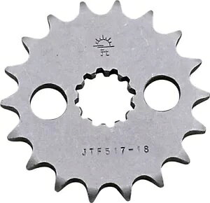 Kawasaki ZZR 1100 1993-2001 JT Vo[ tg XvPbg 18T 530 JTF517.18 Kawasaki ZZR 1100 1993-2001 JT Silver Front Sprocket 18T 530 JTF517.18