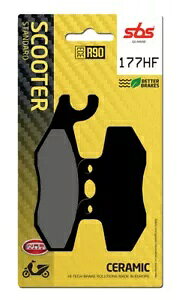 AvA X|[cVeB ACX 50 2008-2012 SBS V^[ tg u[Lpbh 177HF- Aprilia Sport City Eins 50 2008-2012 SBS Sinter Front Brake Pad 177HF-
