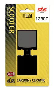 Cagiva Cucciolo 125 2000-2001 SBS J[{ tg u[L pbh 138CT Cagiva Cucciolo 125 2000-2001 SBS Carbon Front Brake Pad 138CT