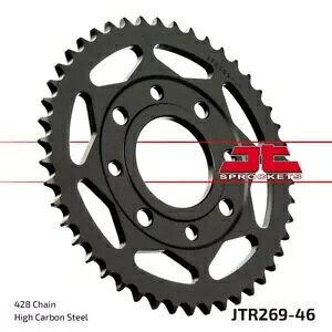 z_ CM 125 C 1982-1997 JT ubN A XvPbg 46T 428 JTR269.46 Honda CM 125 C 1982-1997 JT Black Rear Sprocket 46T 428 JTR269.46