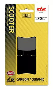 Italjet Formula 125 1994-2003 SBS �J�[�{�� �t�����g �u���[�L �p�b�h 123CT- Italjet Formula 125 1994-2003 SBS Carbon Front Brake Pad 123CT- �y���s�A���i�z