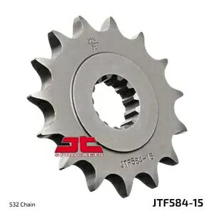 }n GTS 1000 1993-1995 JT i` tg XvPbg 15T 532 JTF584.15 Yamaha GTS 1000 1993-1995 JT Natural Front Sprocket 15T 532 JTF584.15