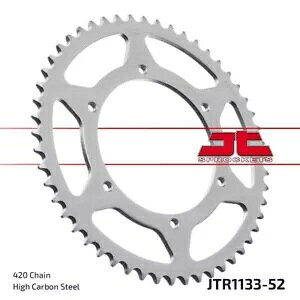 �_�[�r�Z���_ 50 DRD R 2009-2011 JT �i�`������ ���A�X�v���P�b�g 52T 420 JTR1133.52- Derbi Senda 50 DRD R 2009-2011 JT natural rear sprocket 52T 420 JTR1133.52- �y���s�A���i�z