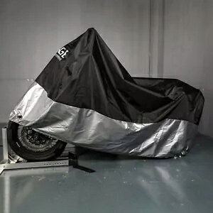 ܂肽ݎhhUVϐI[goCJo[hDJeBX^[p Foldable Snow-proof Waterproof UV Resistant Motorcycle Cover For Ducati Monster