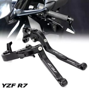 }n YZF-R7 2021-2024 ܂肽ݒ߉\Ȋg\ȃNb`u[Lo[Lbg For YAMAHA YZF-R7 2021-2024 Folding Adjustable Extendable Clutch Brake Lever Kit