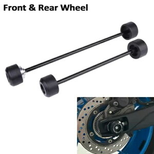 tgAzC[tH[NANXXC_[A`NbVveN^[XYL GSX-8R GSX-8S Front Rear Wheel Fork Axle Sliders Anti Crash Protector For Suzuki GSX-8R GSX-8S