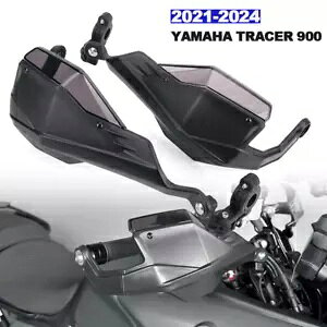 �n���h���o�[�n���h�K�[�h�v���e�N�^�[�g���t�����g�K���X���}�n�g���[�T�[ 900 9 /GT Handlebar Handguards Protector Extended Windscreen For YAMAHA Tracer 900 9 /GT �y���s�A���i�z