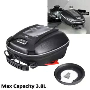 hוc[[RKX^NobOtW}n FJ-09 FZ-09 Waterproof Luggage Tool Storage Fuel Gas Tank Bag Flange For Yamaha FJ-09 FZ-09