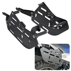 5 �L���T�C�h�{�b�N�X�ו����b�N�T�h���o�b�O�T�|�[�g�z���_�[�z���_ XL 750 �g�����U���v 5KG Sidebox Luggage Rack Saddlebag Support Holder For Honda XL 750 Transalp