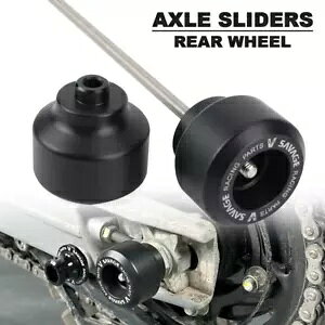��֎Ԏ��X���C�_�[�����A���`�N���b�V���K�[�h�v���e�N�^�[�A�v�����A�g�D�A���O 660 Rear Wheel Axle Slider Falling Anti Crash Guard Protector For Aprilia Tuareg 660