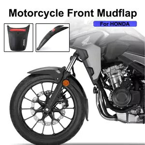 �t�����g�X�v���b�V���z�C�[���J�o�[�G�N�X�e���_�[�t�F���_�[�}�b�h�t���b�v�z���_ CB 500 × 2013-2018 1p Front Splash Wheel Cover Extender Fender Mudflap For HONDA CB 500 X 2013-2018 1p