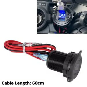 3.0 }[dfA USB Aux vOA_v^\PbgP[uz_ CB 750 z[lbgp 3.0 Quick Charger Dual USB Aux Plug Adapter Socket Cable For Honda CB 750 Hornet