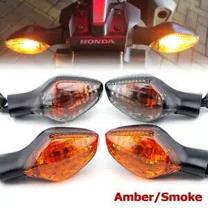 ���A�X���[�N/�A���o�[�^�[���V�O�i�����C�g�C���W�P�[�^�����v�z���_ CRF 300L 250L /�����[ Rear Smoke/Amber Turn Signal Light Indicator Lamp For HONDA CRF 300L 250L /Rally