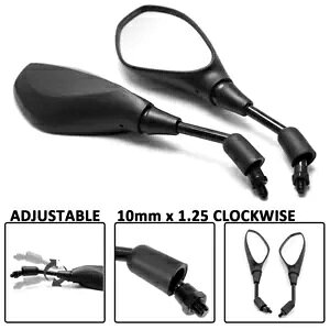 10 ~[g × 1.25 \ȃAr[TCh~[XYL GSX-S 125 150 950 750 1000 10mmx1.25 Adjustable Rear View Side Mirror For SUZUKI GSX-S 125 150 950 750 1000