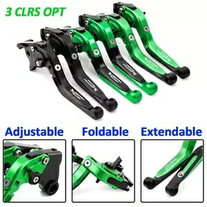JTLjW ZX-10R ZX-10RR ܂肽ݎg\ȃNb`u[Lo[Lbg For KAWASAKI NINJA ZX-10R ZX-10RR Foldable Extendable Clutch Brake Levers Kits