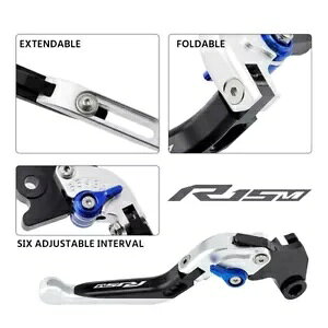 }n YZF R15M 2022-2024 Nb`u[Lo[\Ȑ܂肽݊g\ For YAMAHA YZF R15M 2022-2024 Clutch Brake Lever Adjustable Foldable Extendable