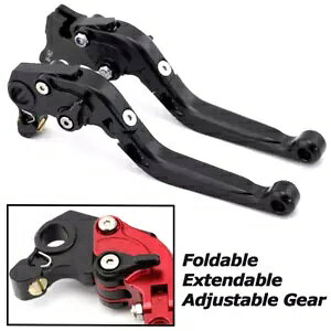 hDJeBX^[ 821 eBXg[_ 950 pg\Ȑ܂肽݃Nb`u[Lo[ Extendable Foldable Clutch Brake Levers For DUCATI Monster 821 Multistrada 950