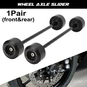 �t�����g���A�z�C�[���A�N�X���X���C�_�[�t�H�[�N�N���b�V���K�[�h���}�n YZF-R1/R1M/R1S/MT-10 Front Rear Wheel Axle Sliders Fork Crash Guard For YAMAHA YZF-R1/R1M/R1S/ MT-10