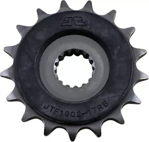 KTM SMC 690 R ABS 2019-2023 JT �u���b�N|�i�`������ �t�����g�X�v���P�b�g 17T 520 KTM SMC 690 R ABS 2019-2023 JT Black| Natural Front Sprocket 17T 520 �y���s�A���i�z