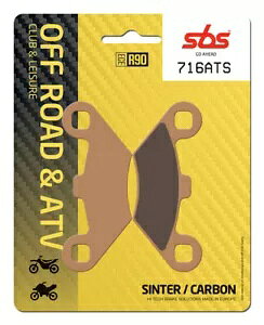 1996-1997 |X GNXvX L 300 SBS V^[ tg u[L pbh 716ATS- 1996-1997 Polaris Xpress L 300 SBS Sinter Front Brake Pad 716ATS-