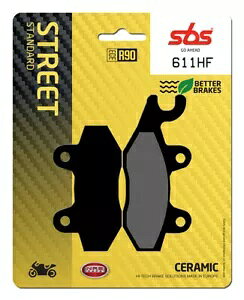 ���}�n XTZ 125 2005-2008 SBS �Č��t�����g �u���[�L �p�b�h 611HF- Yamaha XTZ 125 2005-2008 SBS Sintered Front Brake Pad 611HF- �y���s�A���i�z
