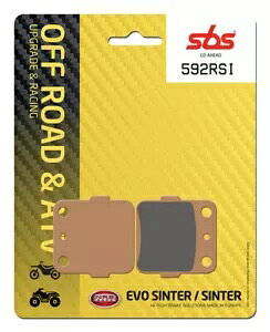TM JUNIOR 80 1996-2000 SBS ���[�V���O�V���^�[�u���[�L���C�j���O �t�����g 592RSI- TM JUNIOR 80 1996-2000 SBS racing sinter brake lining front 592RSI- �y���s�A���i�z
