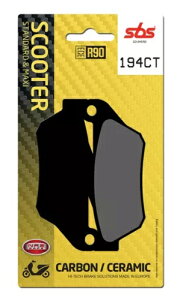 Mbk �X�J�C�N���[�U�[ 125 2006-2014 SBS �J�[�{�� �t�����g �u���[�L �p�b�h 194CT Mbk Skycruiser 125 2006-2014 SBS Carbon Front Brake Pad 194CT �y���s�A���i�z