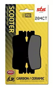 Kymco X-Town CT 125 2020 SBS �J�[�{�� ���A �u���[�L �p�b�h 204CT Kymco X-Town CT 125 2020 SBS Carbon Rear Brake Pad 204CT �y���s�A���i�z