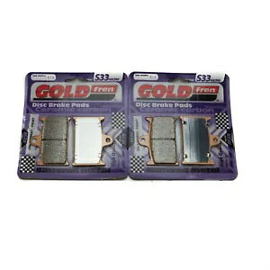 Goldfren S33 u[Lpbh tg Mz/Muz 1000 SFX 2007p Goldfren S33 Brake Pads Front For Mz/Muz 1000 SFX 2007