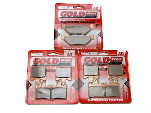 �u���[�L�p�b�h �t�����g & ���A ���}�n FJR 1300 AS ABS-�d�C G/�V�t�g 2006-2020 Brake Pads Front & Rear For Yamaha FJR 1300 AS ABS-Electric G/Shift 2006-2020 �y���s�A���i�z