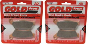 Gilera GP 800 2009 pu[L fBXN pbh tg Goldfren Brake Disc Pads Front Goldfren For Gilera GP 800 2009