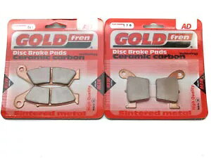 Goldfren �u���[�L�p�b�h �t�����g & ���A �z���_ CR 250 R2/R3 2002-2003 Goldfren Brake Pads Front & Rear For Honda CR 250 R2/R3 2002-2003 �y���s�A���i�z
