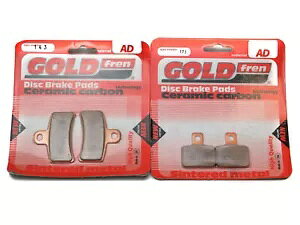 Goldfren u[Lpbh tg & A GAS-GAS TXT [VO 300 300cc 2T 2020-2024p Goldfren Brake Pads Front & Rear For GAS-GAS TXT Racing 300 300cc 2T 2020-2024