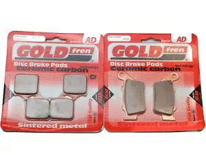 Goldfren �u���[�L�p�b�h �t�����g & ���A �n�X�N�o�[�i SMR 630 (4T) 2010-2012 Goldfren Brake Pads Front & Rear For Husqvarna SMR 630 (4T) 2010-2012 �y���s�A���i�z