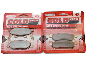 Goldfren u[Lpbh tg & A }n YP 250 DX/A }WFXeB 1998-1999 Goldfren Brake Pads Front & Rear For Yamaha YP 250 DX/A Majesty 1998-1999
