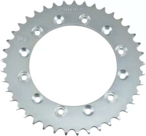 }n WR 250 X 2008-2014 JT i` A XvPbg 41T 520 Jtr245/2.41- Yamaha Wr 250 X 2008-2014 JT Natural Rear Sprocket 41T 520 Jtr245/2.41-