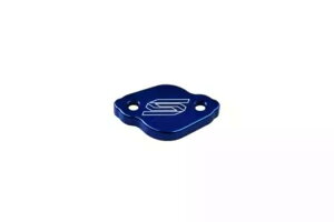 ���}�n XG 250 2005-2006 �X�J�[ �u���[ ���A �u���[�L ���U�[�o�[ �J�o�[ 1901 Yamaha XG 250 2005-2006 Scar Blue Rear Brake Reservoir Cover 1901 �y���s�A���i�z