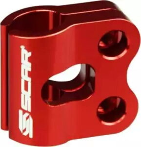 Fantic XE 125 2021-2022 �X�J�[���b�h �u���[�L���C�� �N�����v BLC100R Fantic XE 125 2021-2022 Scar Red Brakeline Clamp BLC100R �y���s�A���i�z